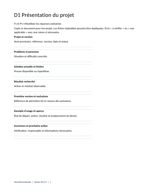 Le cahier Premium